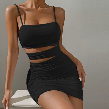Luna Backless Bodycon Mini Dress – Sexy Summer Party Outfit