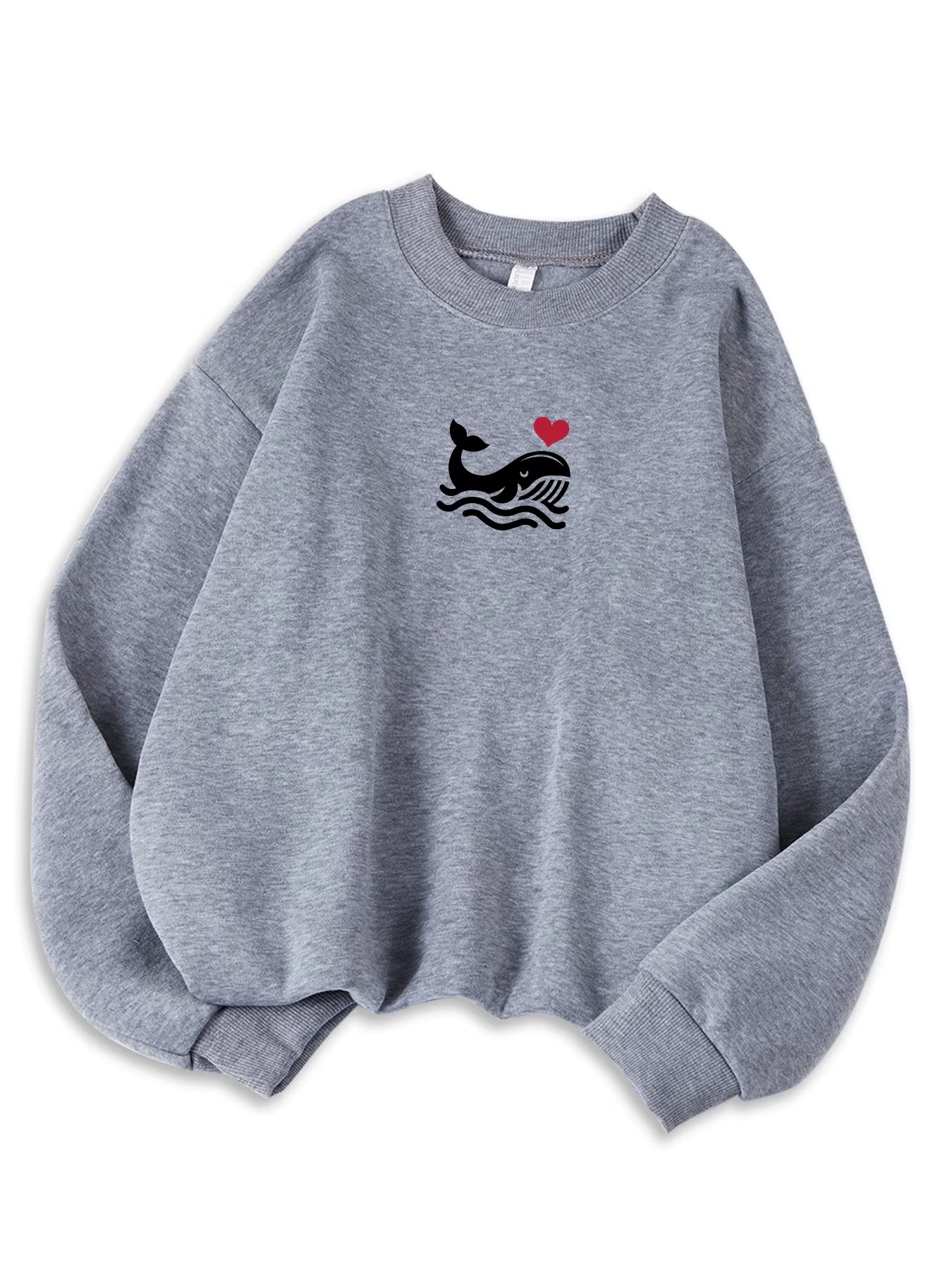Cozy Bow Oversized Autumn Sweatshirt for Women